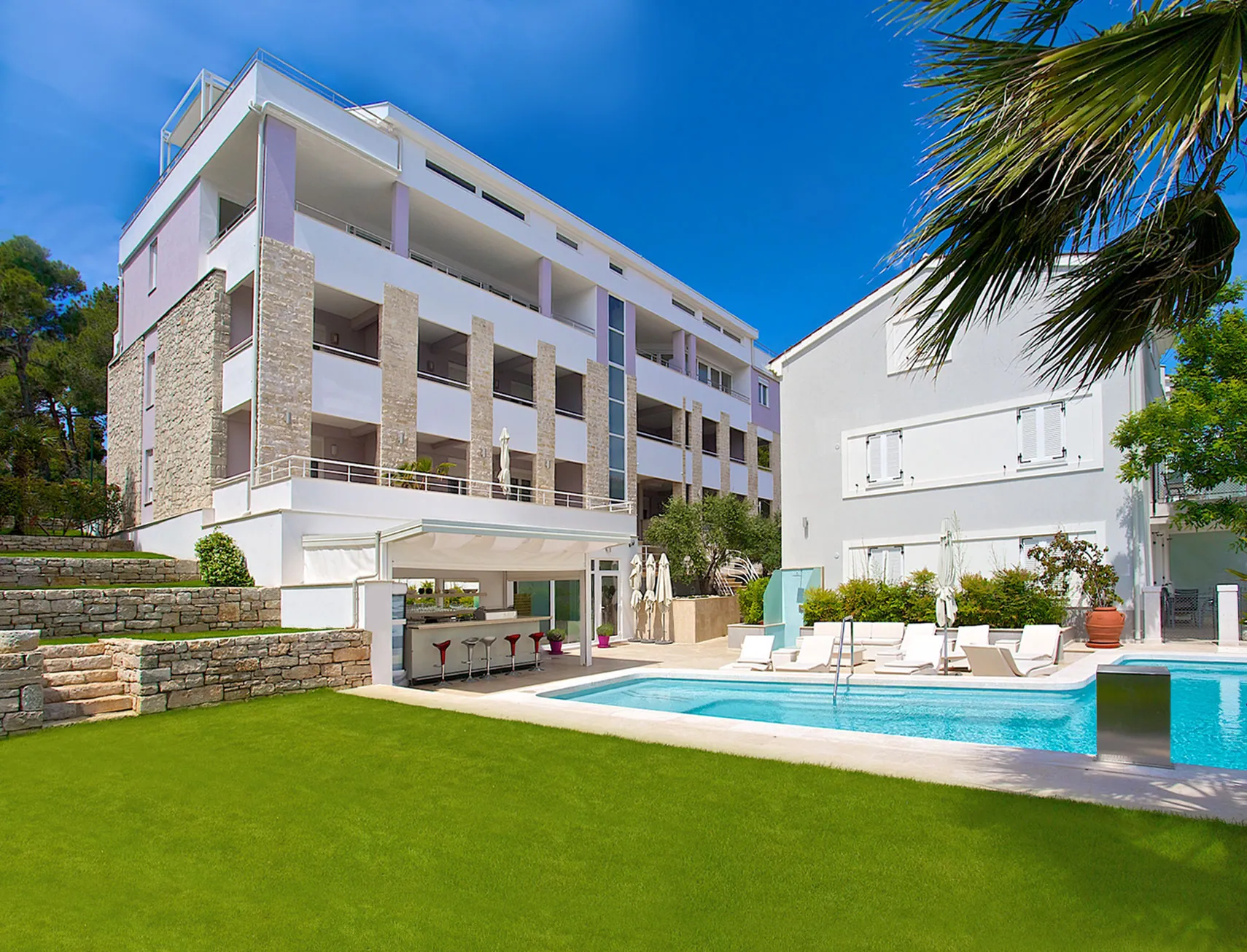 A dream holiday at a charming seaside resort.